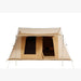 A Frame Tent Big Horn by Canvas Camp stock photo awning and open door