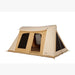 A Frame Tent Big Horn by Canvas Camp stock photo front left view open door