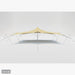 Flex Stretch Tent Q3 by Canvas Camp Luxury Outdoor Canopy 30x39 stock photo side view