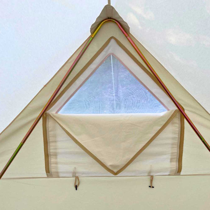 Life in Tents Zephyr Canvas Bell Tent Cabin