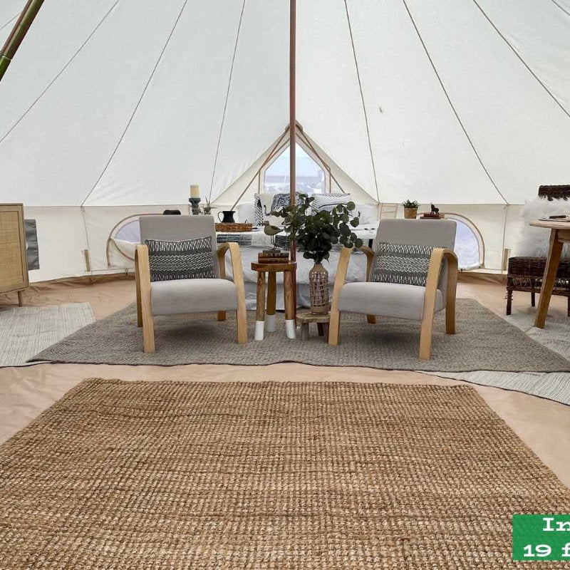 Life in Tents Zephyr Canvas Bell Tent Cabin