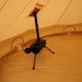 Luna Glamping Bell Tent Stove Kit inside tent