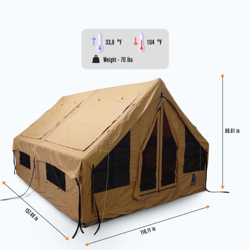 Panda Air Tent large dimensions