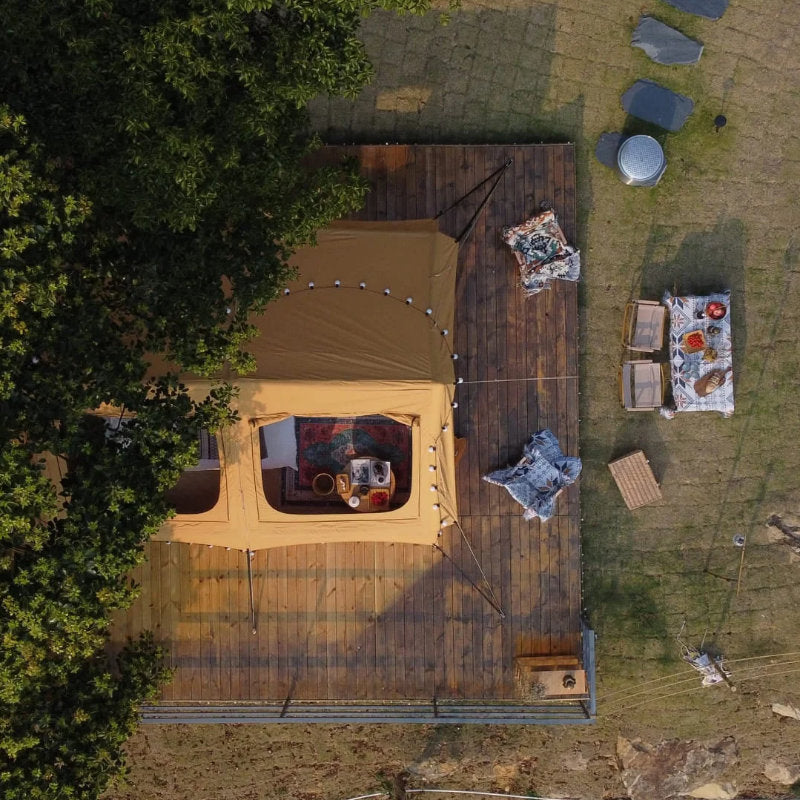 Panda Air Tent large drone view roof