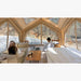 RBM Koala Hub beige interior with man and woman bed and couch