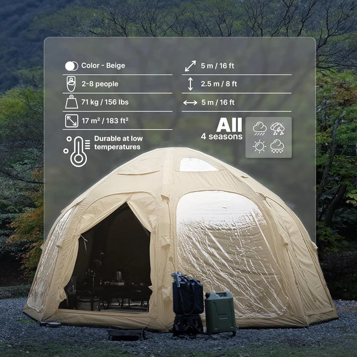 RBM Octopus Tent dimensions