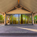 Safari Tent Zenith II by Luna Glamping front glass doors