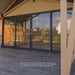 Safari Tent Zenith II by Luna Glamping front left view of glass doors