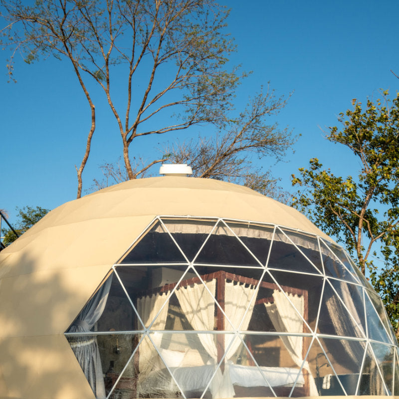 Stargazing Dome by Luna Glamping beige exterior cover