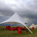 Starshade Event Tent by CanvasCamp  Luxury Outdoor Canopy red bean bag chairs close up