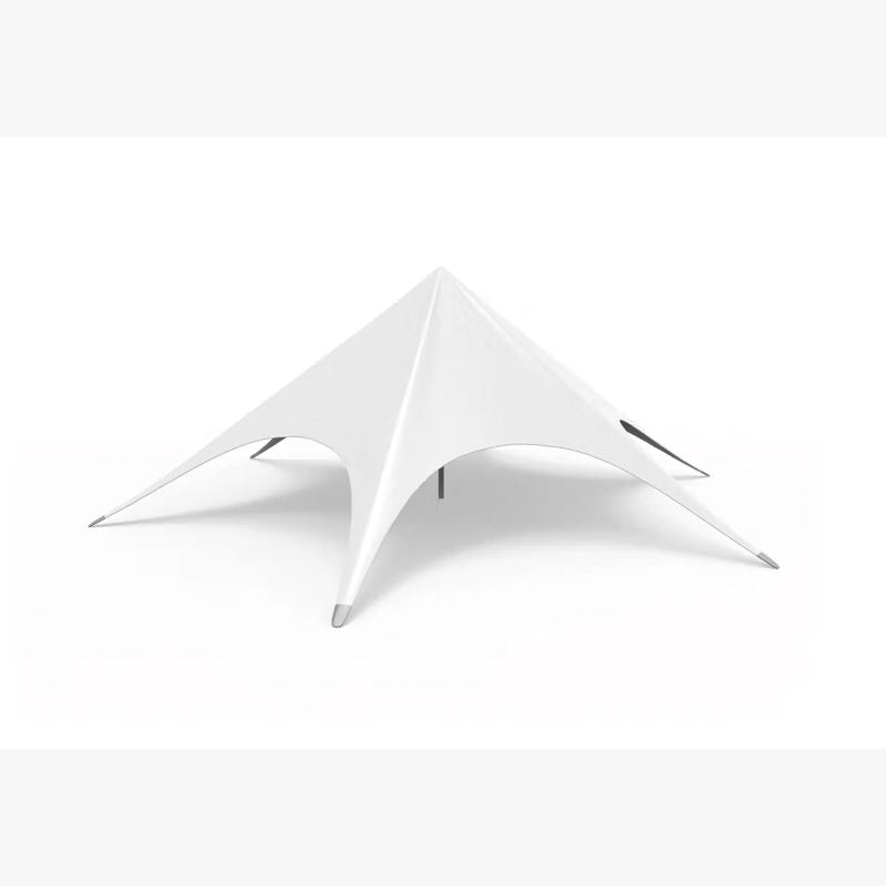 Starshade Event Tent by CanvasCamp  Luxury Outdoor Canopy stock photo