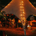 Starshade Event Tent by CanvasCamp  Luxury Outdoor Canopy with lights at night party