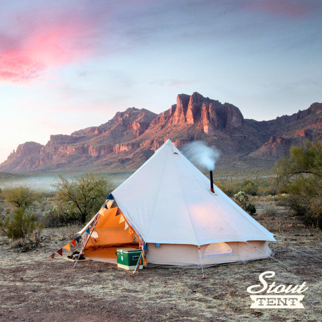 stout tent Stout Tent Pro Series Yurt Tent — Wild Roots Glamping