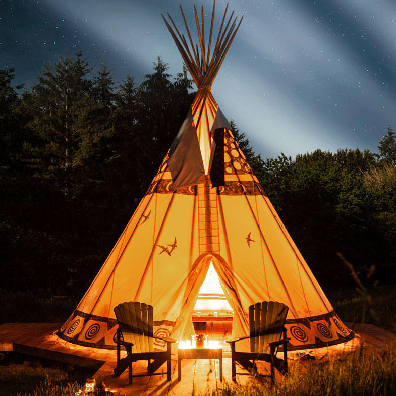 Boho Style Teepee