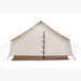 Wall Tent Canvas Camp stock photo front door closed