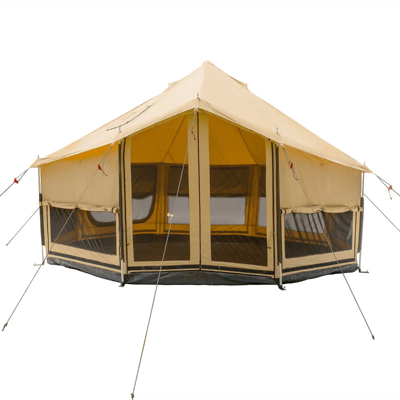 White Duck Altimus 14' Canvas Bell Tent