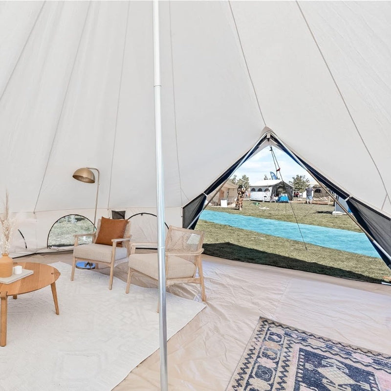 White Duck Avalon Optimus Canvas Bell Tent interior 3