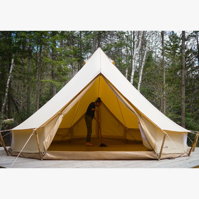 Canvas Camp Sibley ProTech Yurt Tent — Wild Roots Glamping