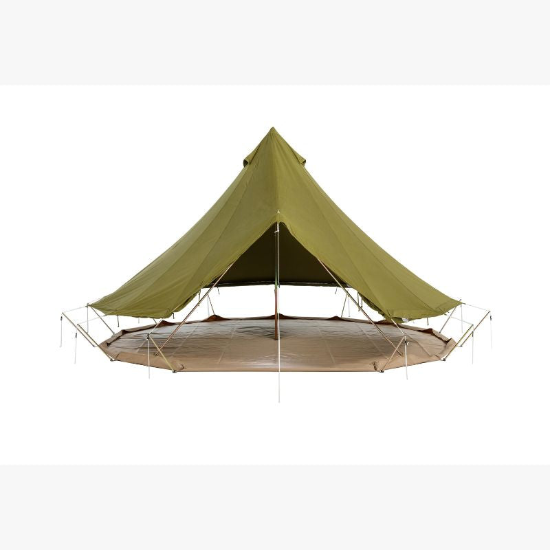 Yurt Tent Sibley Pro 500 by Canvas Camp stock photo