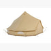 Yurt Tent Sibley Pro 500 by Canvas Camp stock photo front right view closed door