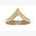 Yurt Tent Sibley Pro 500 double door by Canvas Camp stock photo doors open walls rolled up
