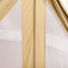 Yurt Tent Sibley Ultimate 600 twin by Canvas Camp stock photo close up of closed mesh door