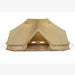 Yurt Tent Sibley Ultimate 600 twin by Canvas Camp stock photo front view open door