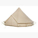 Yurt Tent Sibley Ultimate by Canvas Camp stock photo front left view closed front door