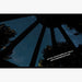 Yurt Tent Stella Stargazer by Life in Tents night time view through 360 degree transparent clear top tent roof panels