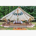 Yurt Tent Stella Stargazer by Life in Tents with tent walls open