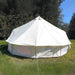 Yurt Tent Zephyr by Life in Tents 16ft side view on grass by trees