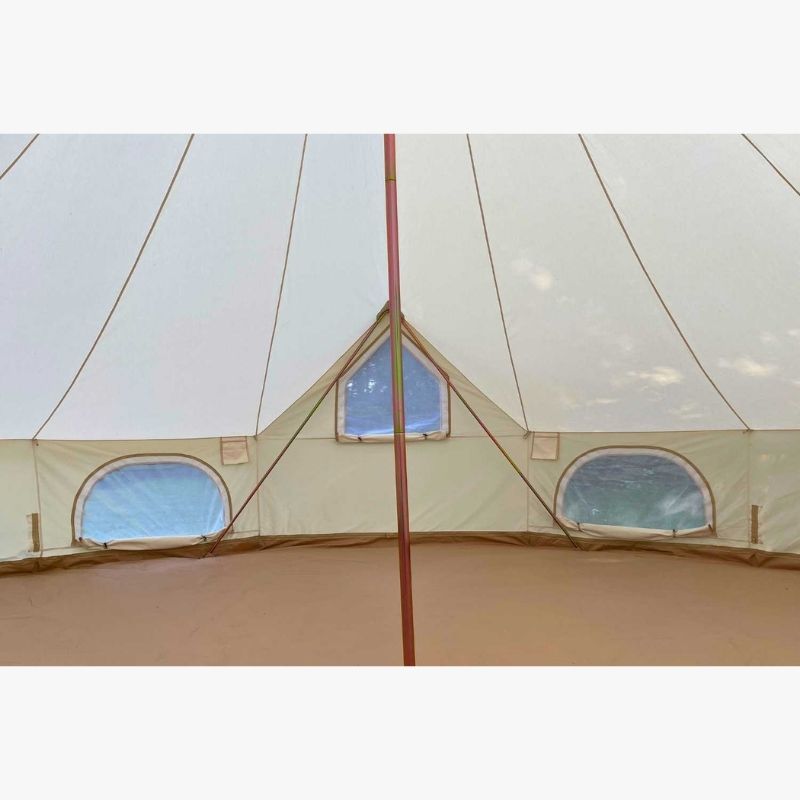 Yurt Tent Zephyr by Life in Tents interior empty