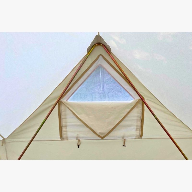 Yurt Tent Zephyr by Life in Tents picture window