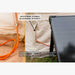 Yurt Tent Zephyr by Life in Tents power cord access point near solar panel