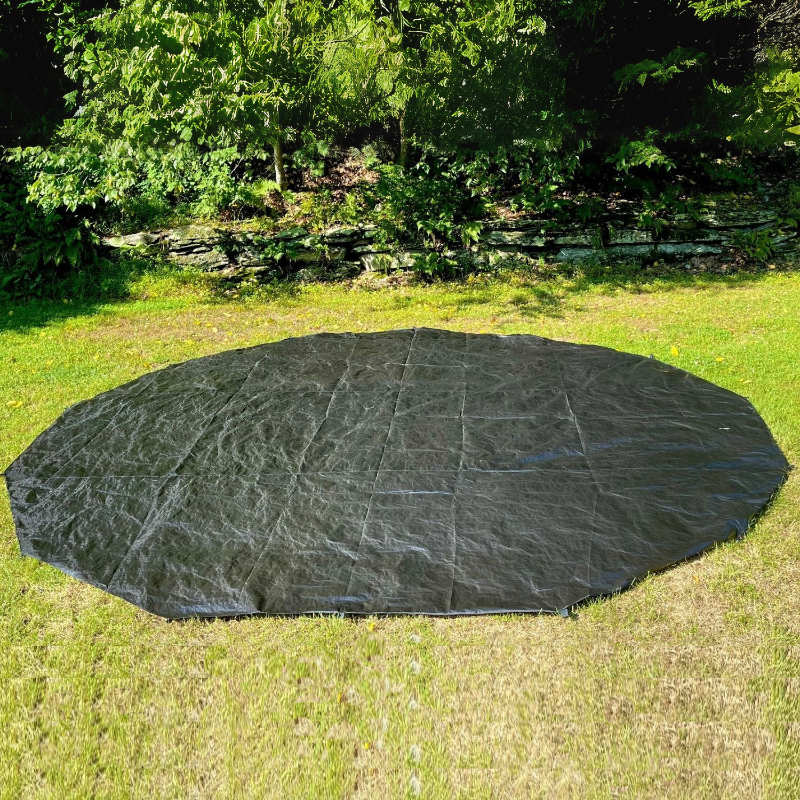 tent footprint vs tarp Bell Tent Tarp Footprint — Wild Roots Glamping
